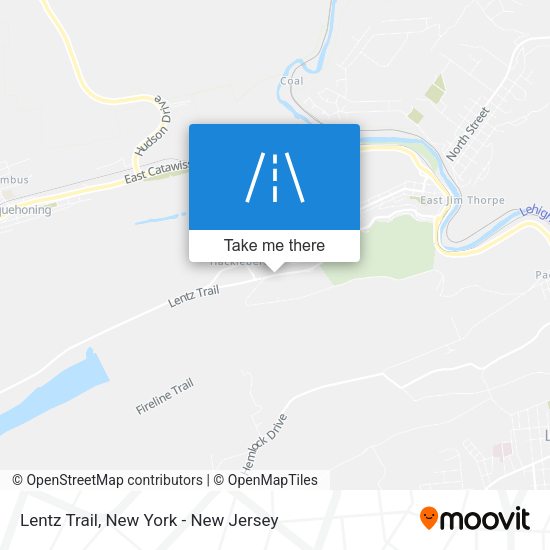 Mapa de Lentz Trail