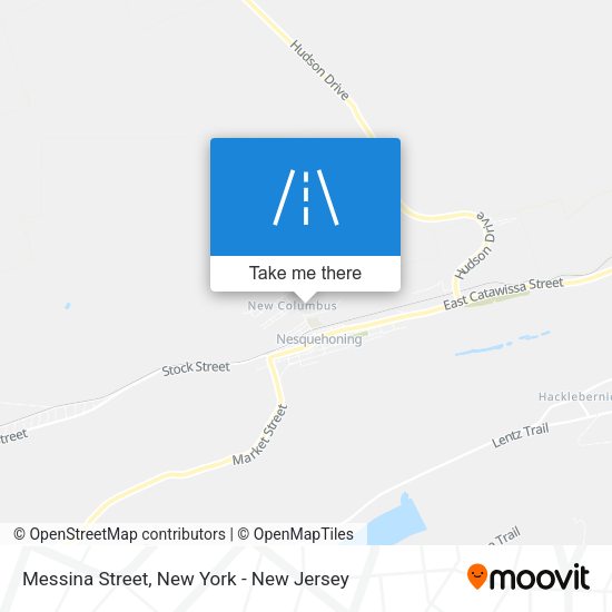 Mapa de Messina Street
