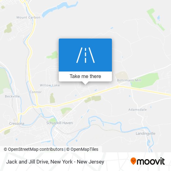 Jack and Jill Drive map