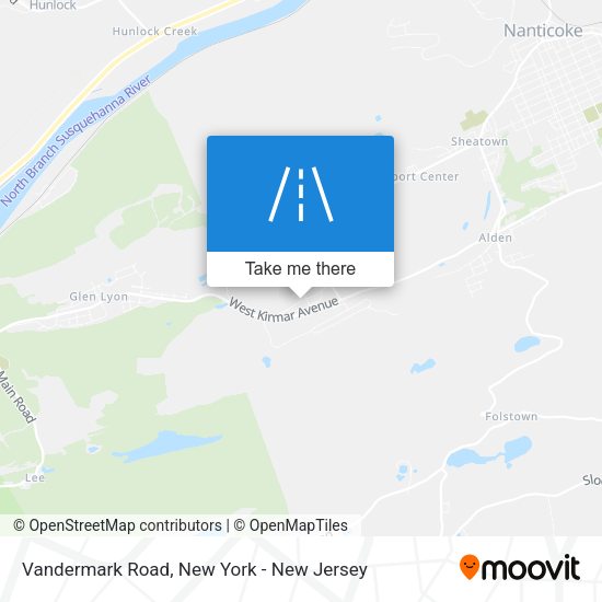 Mapa de Vandermark Road