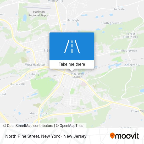 Mapa de North Pine Street