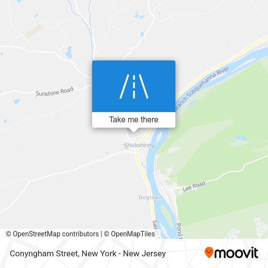 Mapa de Conyngham Street