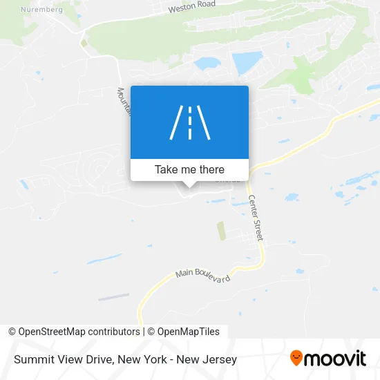 Summit View Drive map