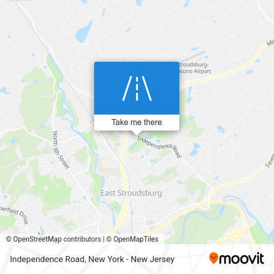 Mapa de Independence Road