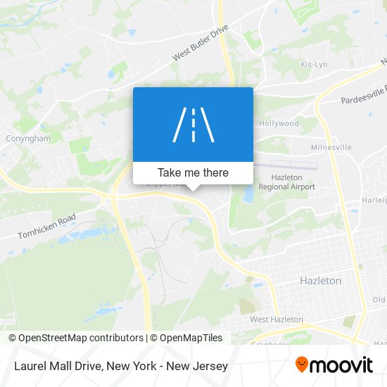 Laurel Mall Drive map