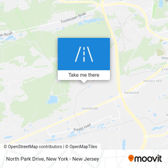 Mapa de North Park Drive