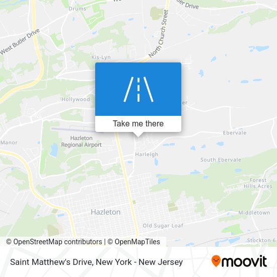 Saint Matthew's Drive map