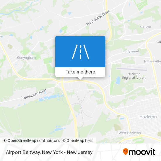 Airport Beltway map