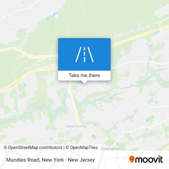 Mapa de Mundies Road
