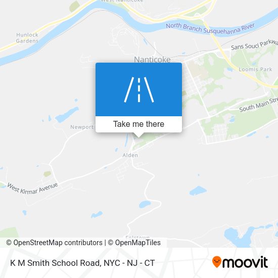 K M Smith School Road map