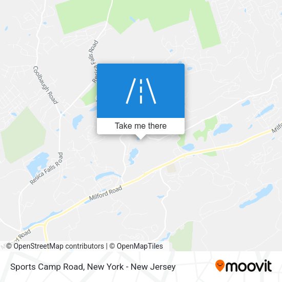 Mapa de Sports Camp Road