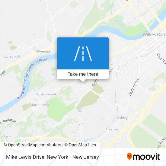 Mike Lewis Drive map