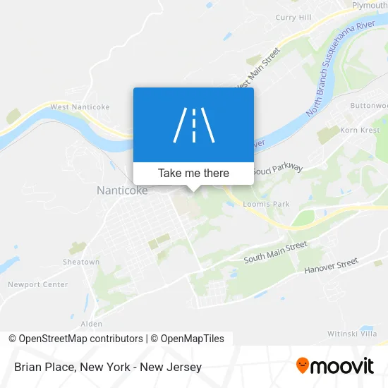 Brian Place map