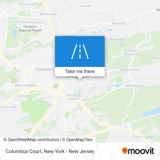 Mapa de Columbus Court