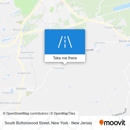South Buttonwood Street map