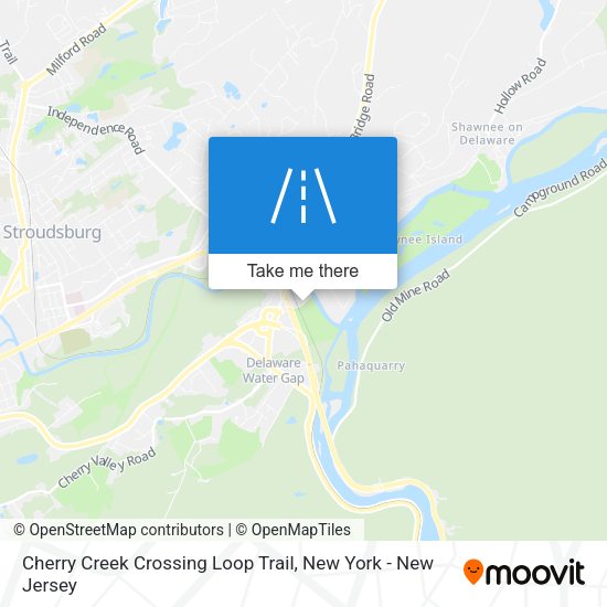 Mapa de Cherry Creek Crossing Loop Trail