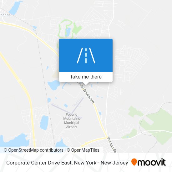 Corporate Center Drive East map