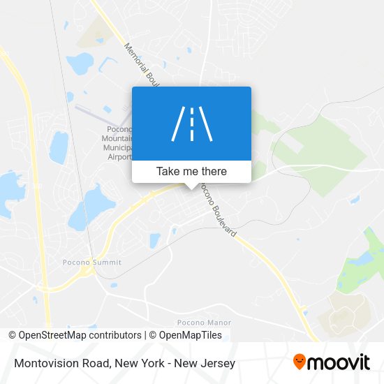Mapa de Montovision Road