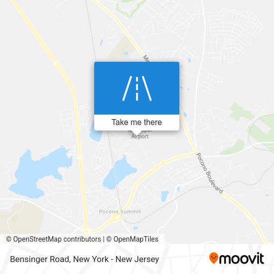 Mapa de Bensinger Road