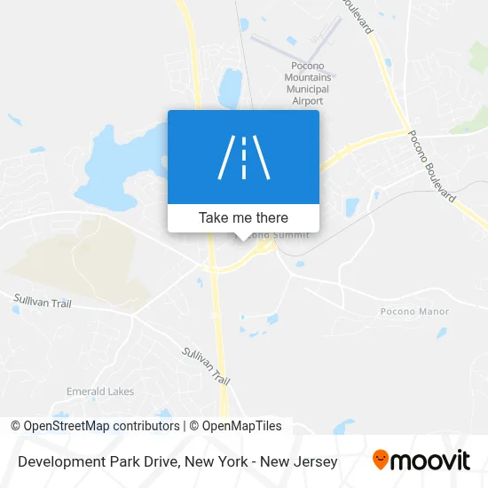 Development Park Drive map