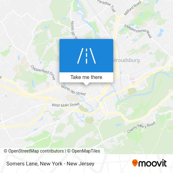 Mapa de Somers Lane