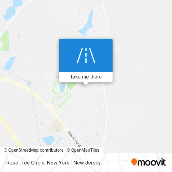 Rose Tree Circle map