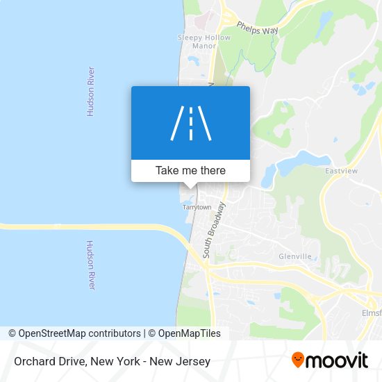 Mapa de Orchard Drive