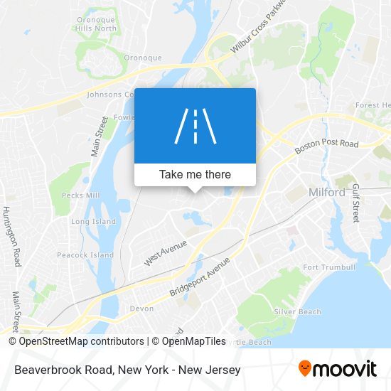Mapa de Beaverbrook Road