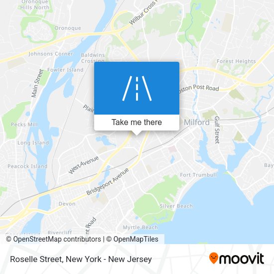 Mapa de Roselle Street