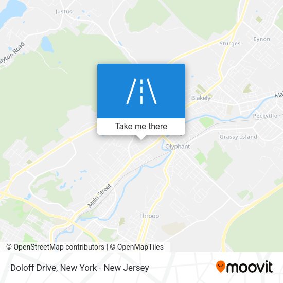 Doloff Drive map