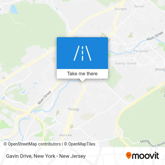 Gavin Drive map