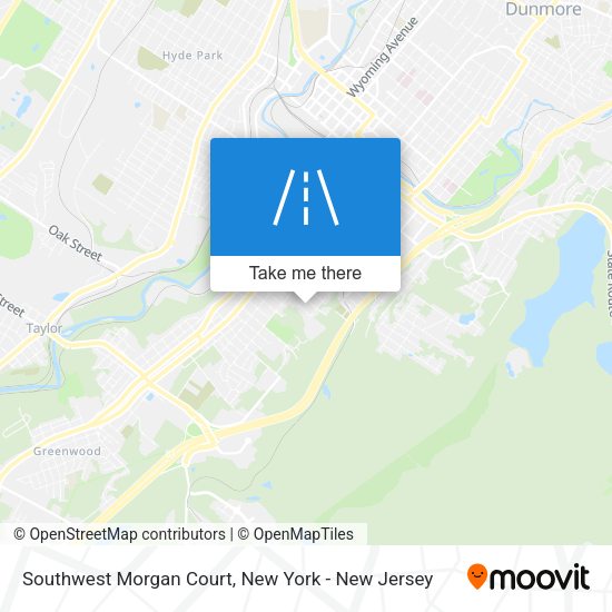 Mapa de Southwest Morgan Court