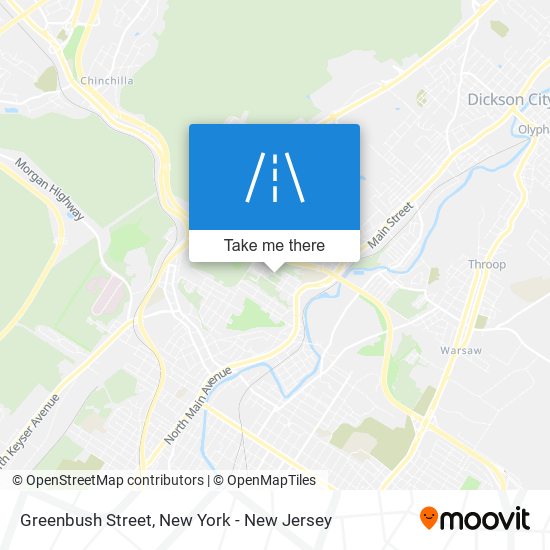 Mapa de Greenbush Street