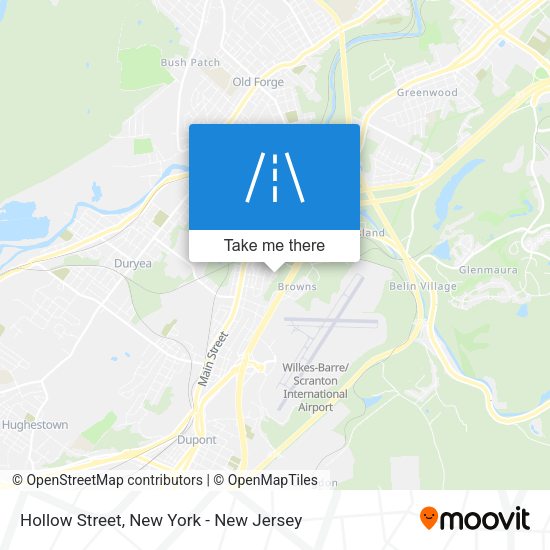 Mapa de Hollow Street