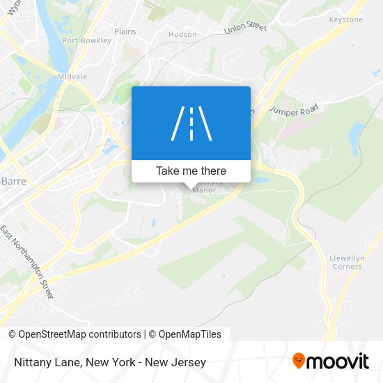 Mapa de Nittany Lane