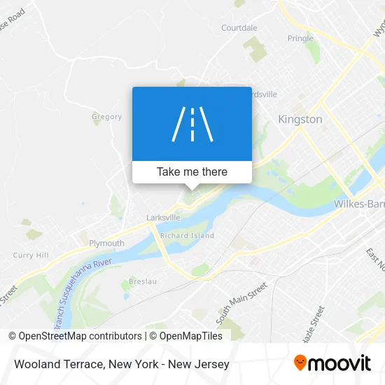 Wooland Terrace map