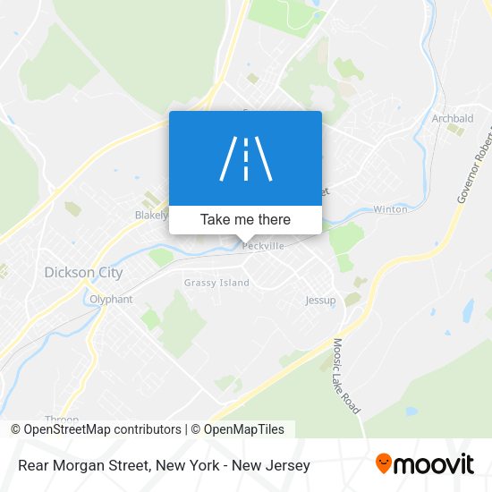Mapa de Rear Morgan Street