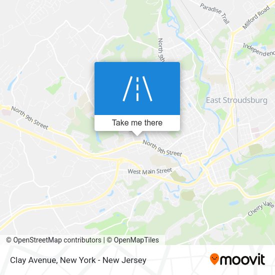 Mapa de Clay Avenue