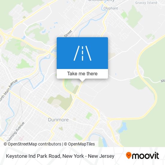 Mapa de Keystone Ind Park Road