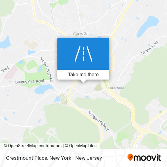 Mapa de Crestmount Place