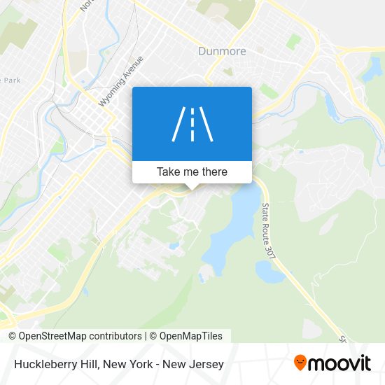Mapa de Huckleberry Hill