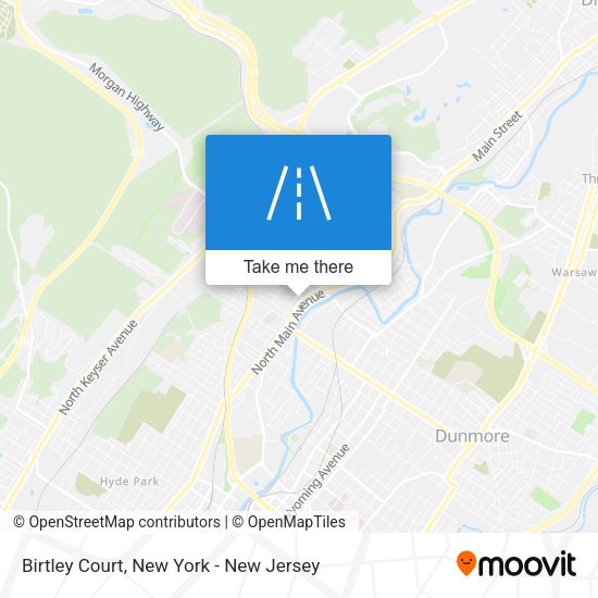 Mapa de Birtley Court