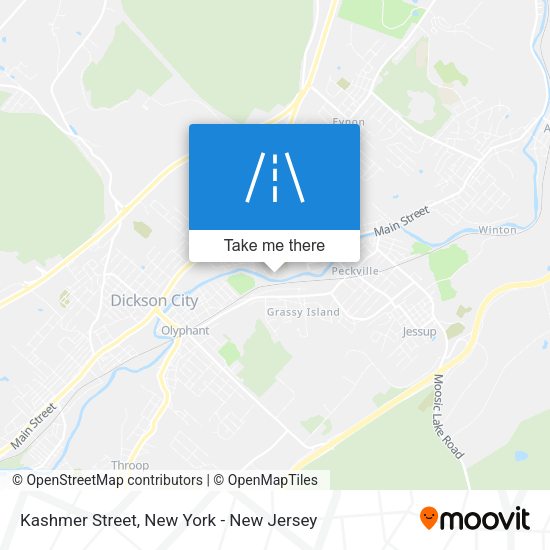 Mapa de Kashmer Street