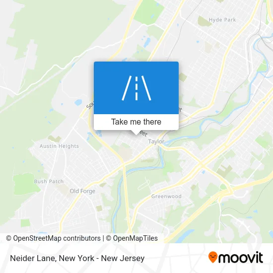 Neider Lane map