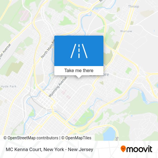 Mapa de MC Kenna Court