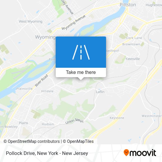Mapa de Pollock Drive