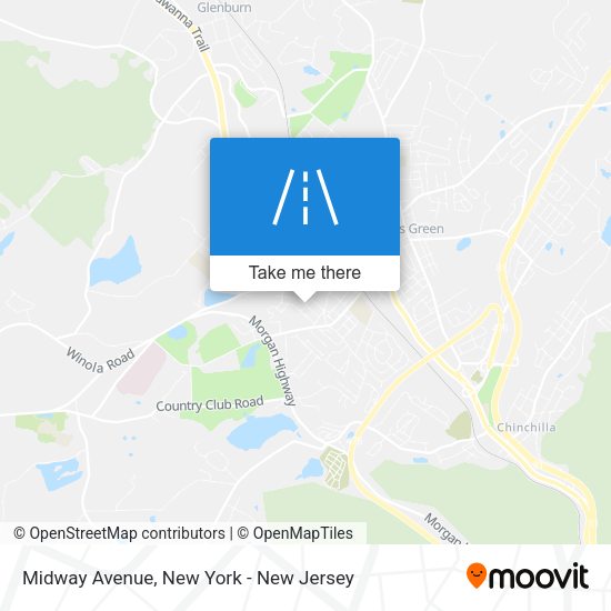 Mapa de Midway Avenue