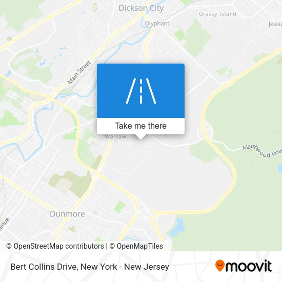 Bert Collins Drive map