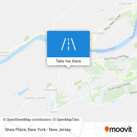 Mapa de Shea Place