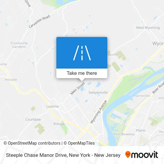 Steeple Chase Manor Drive map